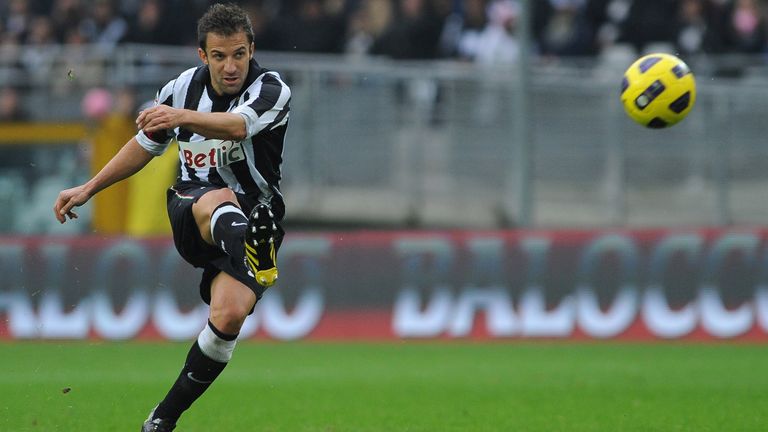 FC Juventus: Alessandro Del Piero - 290 Tore in 706 Spielen
                           Giampiero Boniperti - 179 Tore in 459 Spielen
                           Roberto Bettega - 179 Tore in 482 Spielen