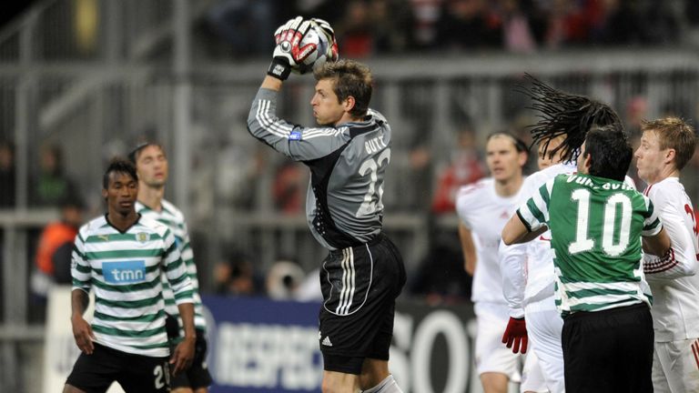 Jörg Butt: 10. März 2009 - Champions-League-Spiel gegen Sporting Lissabon unter Trainer Jürgen Klinsmann