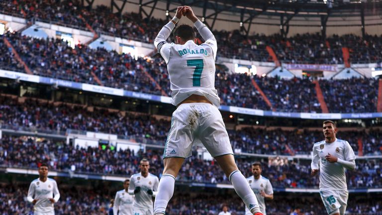 Real Madrid: Cristiano Ronaldo - 540 Tore in 438 Spielen
                           Raul - 324 Tore in 741 Spielen
                           Alfredo di Stefano - 266 Tore in 344 Spielen 