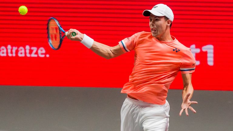 Kann seine gute Form von der French Open beim ATP-Turnier in Köln nicht aufrechthalten: Daniel Altmaier.