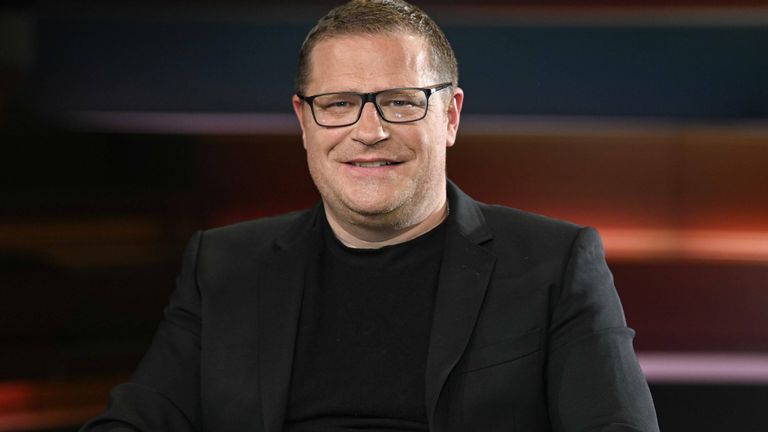 Max Eberl ist am Sonntag zu Gast bei Sky90.