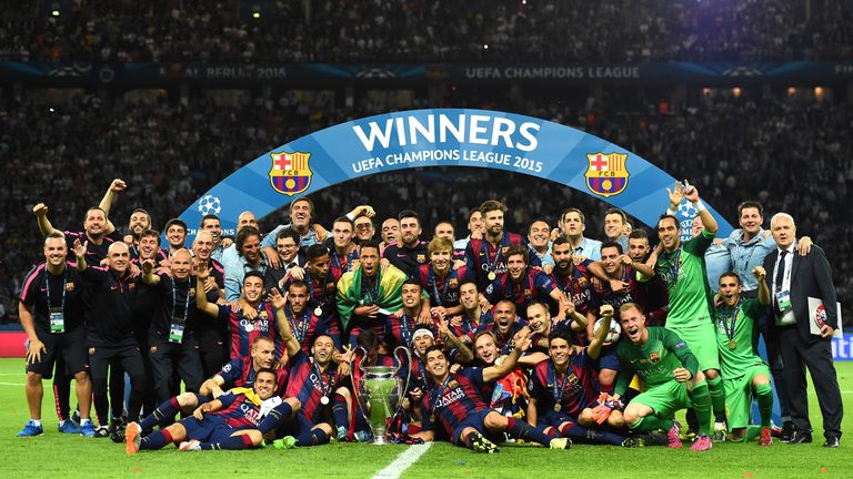 2015: FC Barcelona.