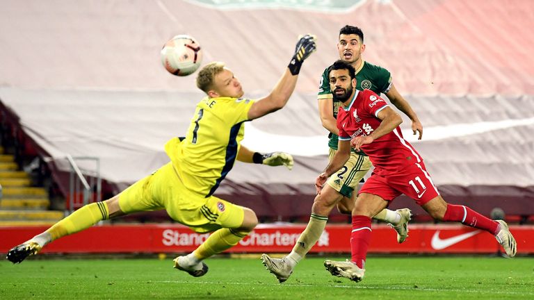 Der FC Liverpool feiert einen hart erkämpften Sieg gegen Sheffield United.