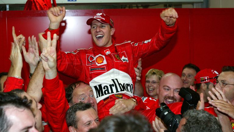 2003: Ferrari (158 Punkte)