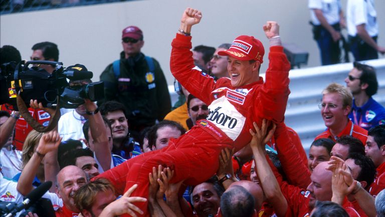 2001: Ferrari (179 Punkte)