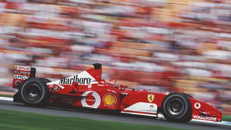 In der Saison 1996 fährt Schuhmacher zum ersten Mal für Ferrari. Es sollte eine erfolgreiche Zusammenarbeit werden.