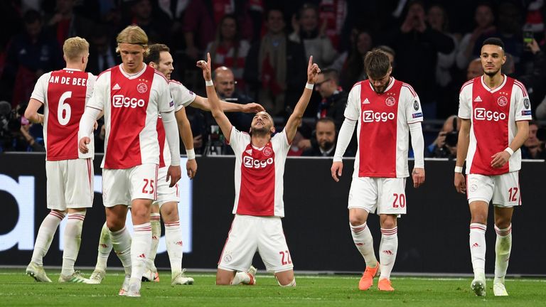 Platz 15 - Ajax Amstaerdam: 120 Spiele, 177 Punkte