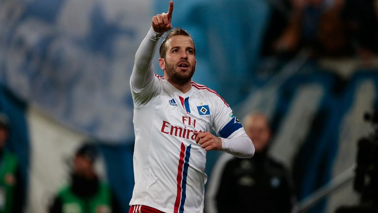 Rafael van der Vaart für den Hamburger SV.
