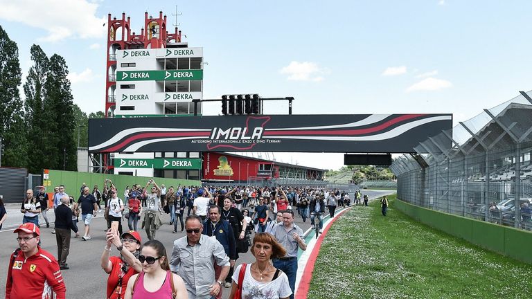Das Rennen in Imola wird ohne Zuschauer stattfinden.