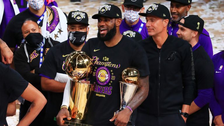 LeBron James führt seine Lakers zum 17. NBA-Titel. 