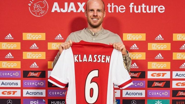 Davy Klaassen kehrt zurück zu Ajax (Quelle: Homepage Ajax Amsterdam)