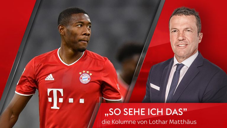 Sky Experte Lothar Matthäus legt David Alaba eine Vertragsverlängerung beim FC Bayern ans Herz. (Quelle: Getty/Sky)