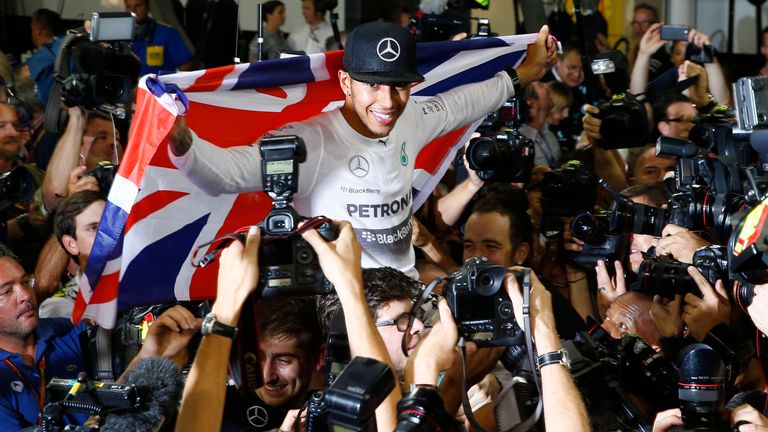 2014: Mercedes (384 Punkte)