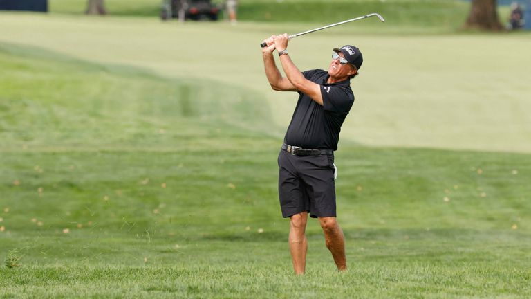 Phil Mickelson hat auch die PGA-Tour für Senioren für sich entschieden.