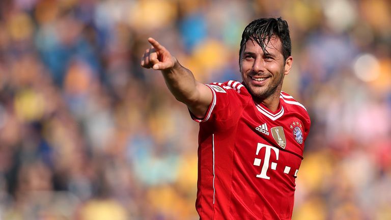 Claudio Pizarro für den FC Bayern München.