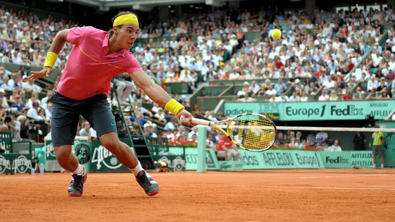 Rafael Nadal French Open 2009.