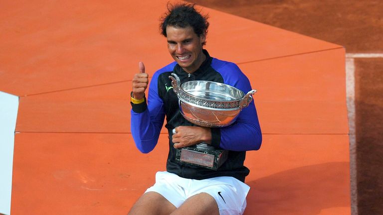 Rafael Nadal French Open 2017.