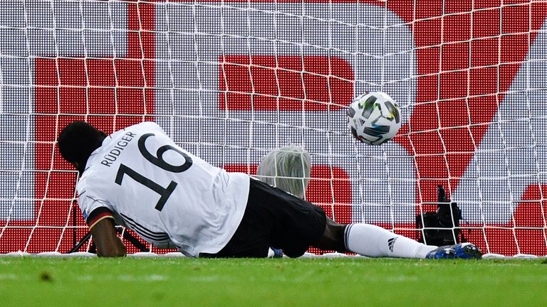 Antonio Rüdiger sah gegen die Schweiz des Öfteren nicht gut aus.