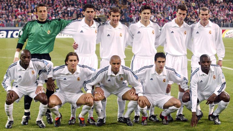 2002: Real Madrid.