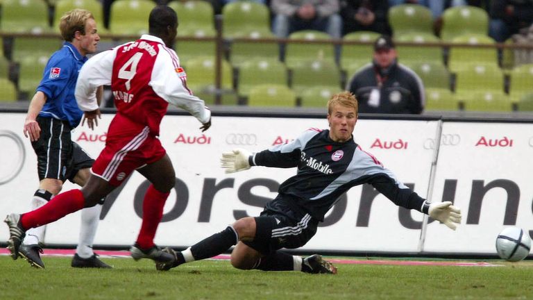 Michael Rensing: 21. Februar 2004 – Bundesligaspiel gegen den HSV (1:0) unter Trainer Felix Magath