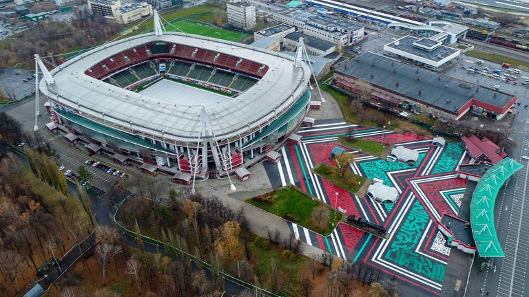 Lokomotive Moskau: RZD Arena: 27.320 Zuschauer