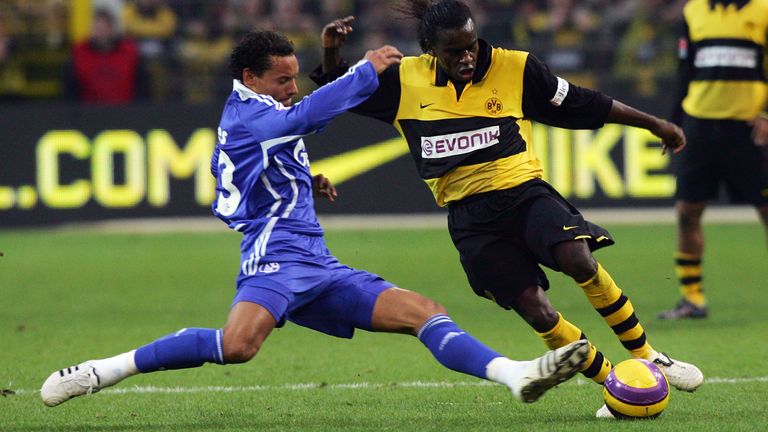 Saison 2007/2008: Am 19. Spieltag sorgte Fabian Ernst acht Minuten vor Abpfiff für den Triumph im Derby. Tore: 0:1 (Asamoah), 1:1 (Federico), 1:2 (Amedick Eigentor), 2:2 (Petric), 2:3 (Ernst). BVB-Spieler Dede flog nach 76. Min. mit rot vom Platz.