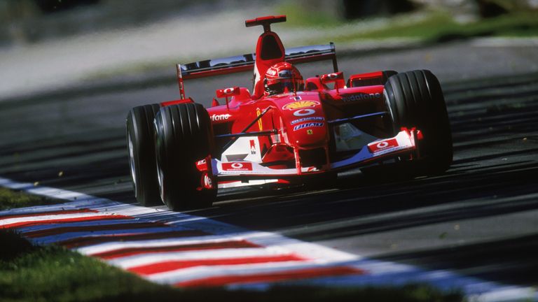 Der schnellste überhaupt: Beim Großen Preis in Monza 2003, ist Schumacher durchschnittlich 247,586 km/h gefahren. Ein weiterer Rekord auf seiner Liste. 