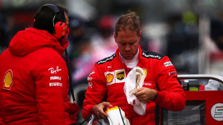 Ferrari-Pilot Sebastian Vettel zeigt sich vor dem Saisonendspurt in der Formel 1 selbstkritisch. 
