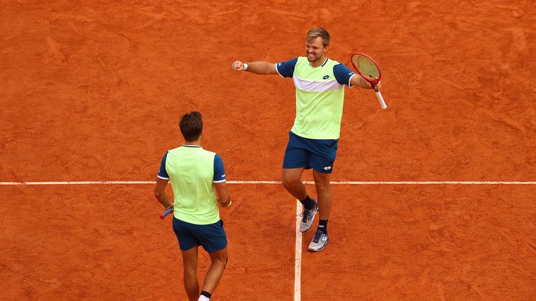 Kevin Krawietz und Andreas Mies stehen wieder im Finale der French Open.