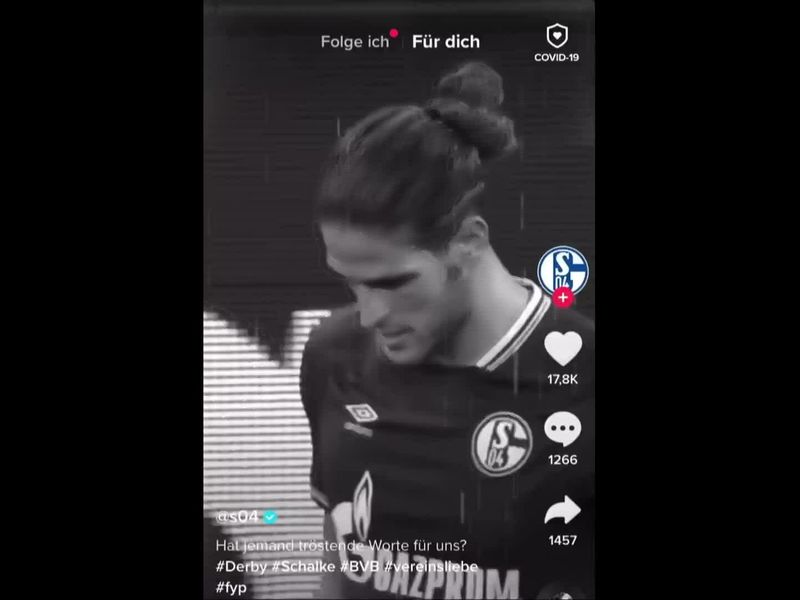 Schalke 04 News Klub Zeigt Nach Kritik An Tiktok Video Verstandnis Fussball News Sky Sport