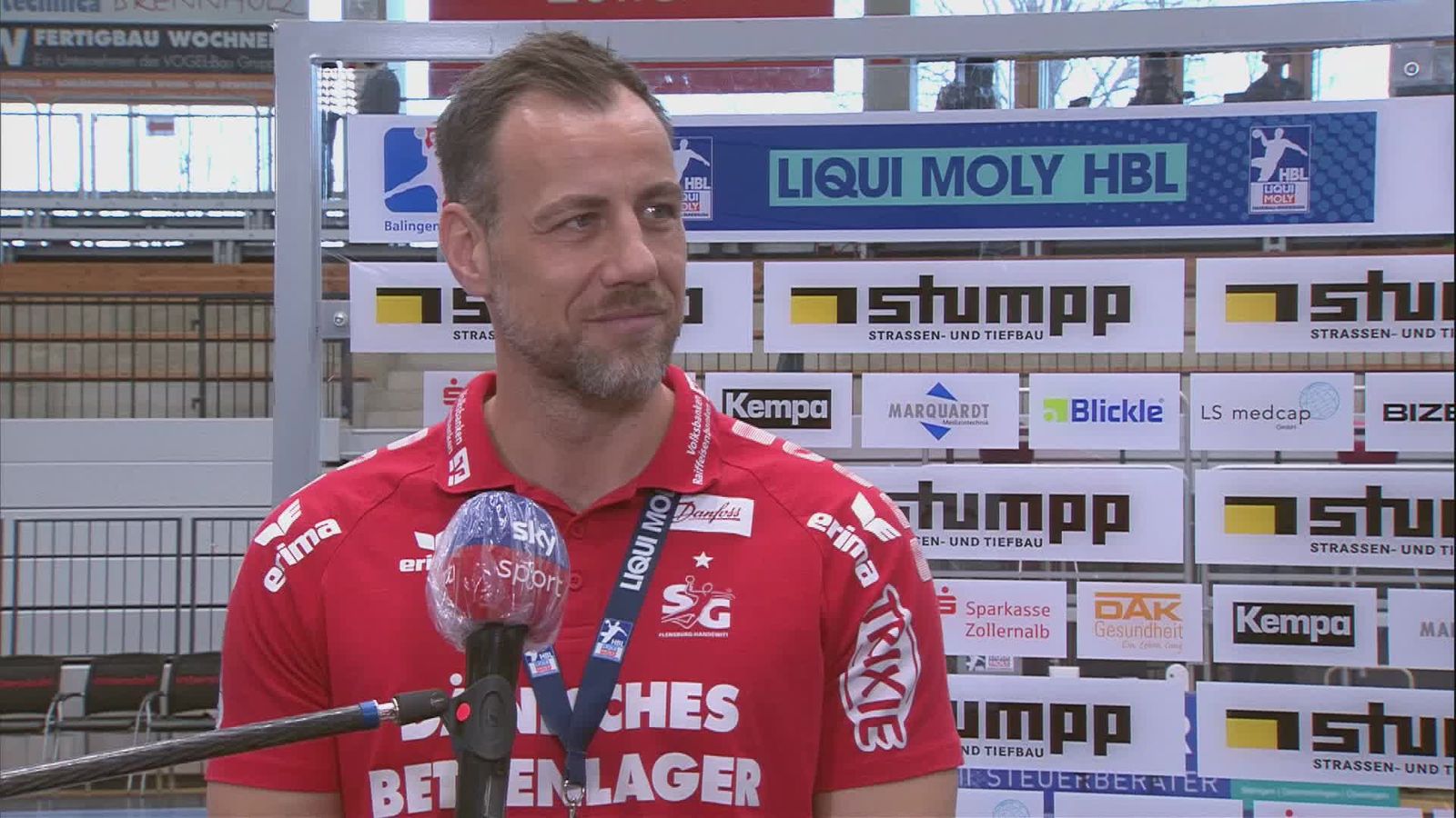 Handball Video Maik Machulla nach dem Spiel gegen Balingen Handball