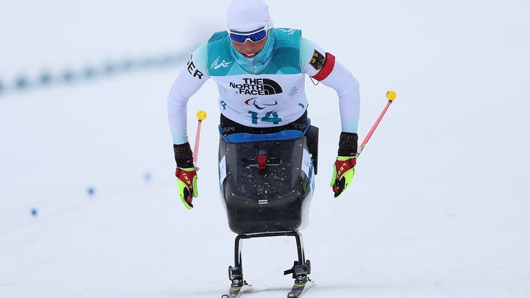 Auch im Wintersport ist Andrea Eskau erfolgreich.  Mit zwei Gold-, drei Silbermedaillen und einer Bronzemedaille war sie die erfolgreichste deutsche Teilnehmerin der Paralympics 2018. 