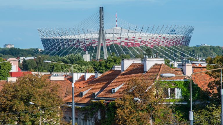 Polen: PGE Narodowy (58.580 Plätze)