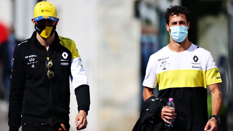 Renault: Ricciardo und Ocon bei der Quali