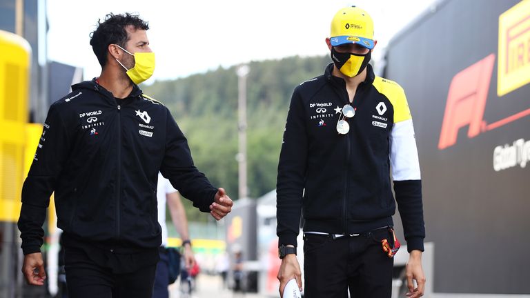 McLaren: Ricciardo und Ocon beim Rennen
