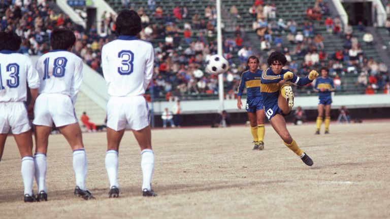 Maradona bei den Boca Juniors