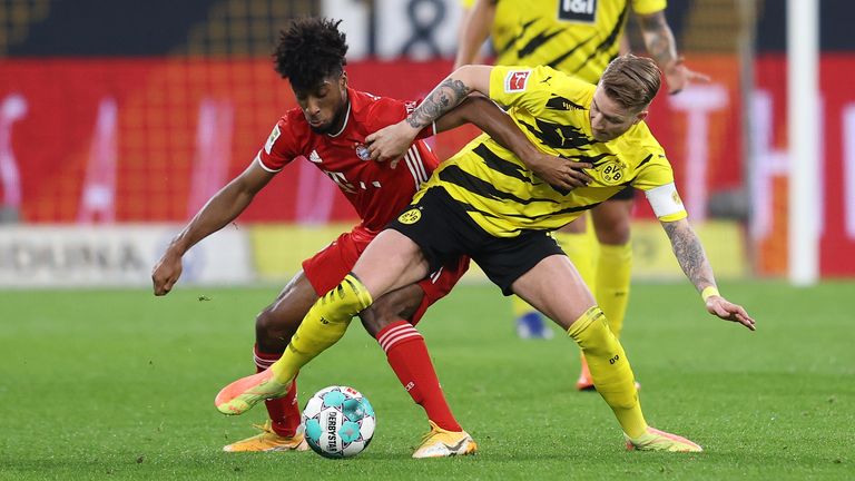 Ballbesitz: Dortmund und FC Bayern (je 59 Prozent)