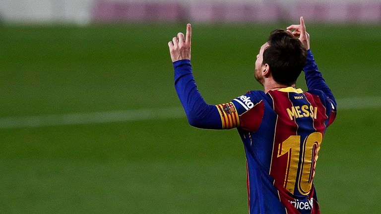 Der FC Barcelona besiegt Betis Sevilla - auch dank Lionel Messi.