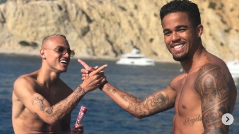 Justin Kluivert (RB Leipzig):  778.000 Follower. (Quelle: instagram.com/justinkluivert, https://www.instagram.com/p/By-quBZoVwk/)
