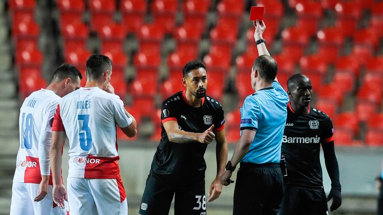 Karim Bellarabis Sperre in der Europa League wurde um ein Spiel verkürzt.