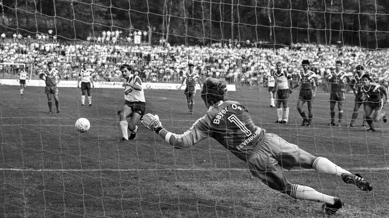 18. Platz: Klaus Theiss, 9/10 Elfmeter. Quote: 90%