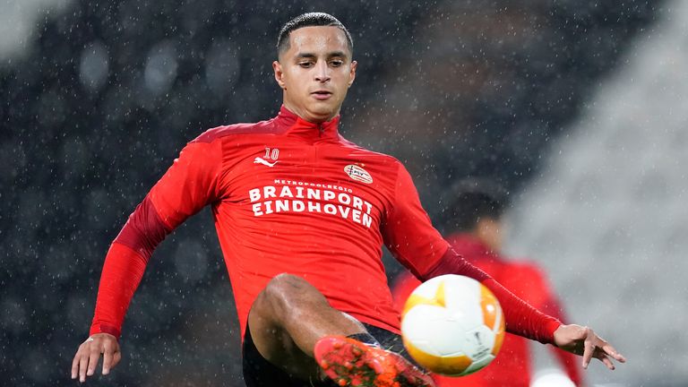 Platz 3: Mohamed Ihattaren (PSV Eindhoven/Niederlande) - Marktwert: 21,6 Millionen Euro - Offensiver Mittelfeldspieler - Vertragslaufzeit: bis 2022