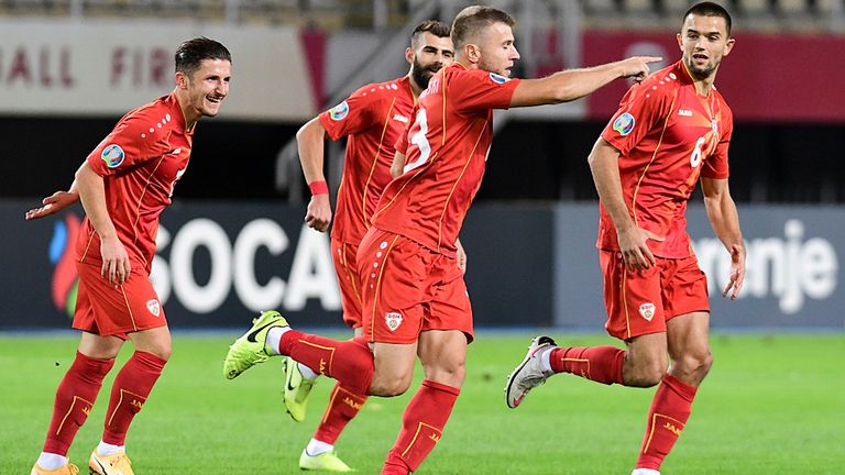 GRUPPE C: Nordmazedonien - der Außenseiter qualifizierte sich über die Playoffs erstmals für eine EM-Endrunde.