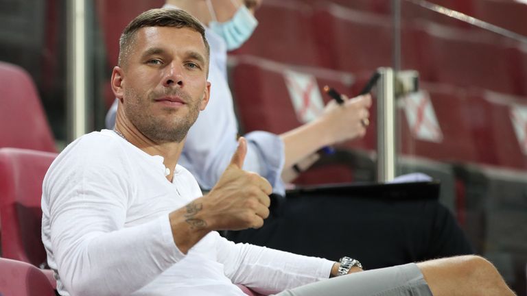Lukas Podolski wird Spieler der Kölner Haie. 