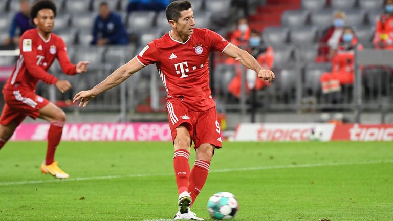 16. Platz: Robert Lewandowski, 29/32. Quote: 91%