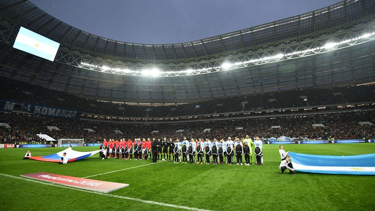 Russland: Olympiastadion Luzhniki (80.000 Plätze)
