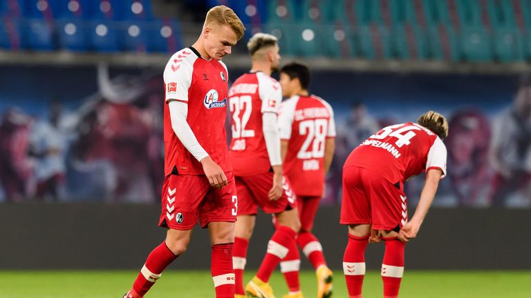 SC Freiburg: -8
Saison 2019/20: 14 Punkte und Platz vier
Saison 2020/21: Sechs Punkte und Platz 14