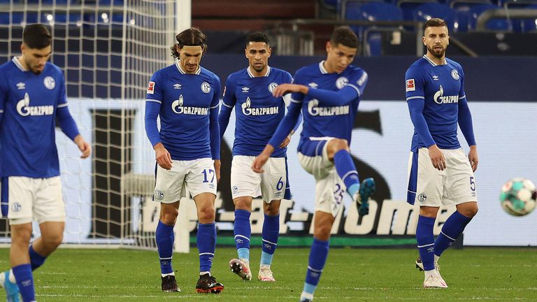 Hängende Gesichter waren bei Schalke 04 in den vergangenen Wochen häufiger zu sehen. 
