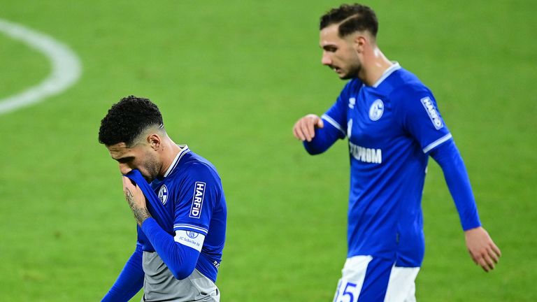 Hängende Gesichter waren bei Schalke 04 in den vergangenen Wochen häufiger zu sehen. 