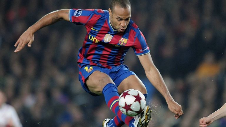 Thierry Henry (FC Barcelona): Insgesamt 50 Buden in der Champions League. 2008/2009 mit den Katalanen siegreich. 